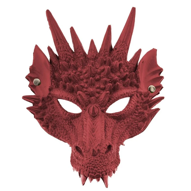 Rote Drache Maske