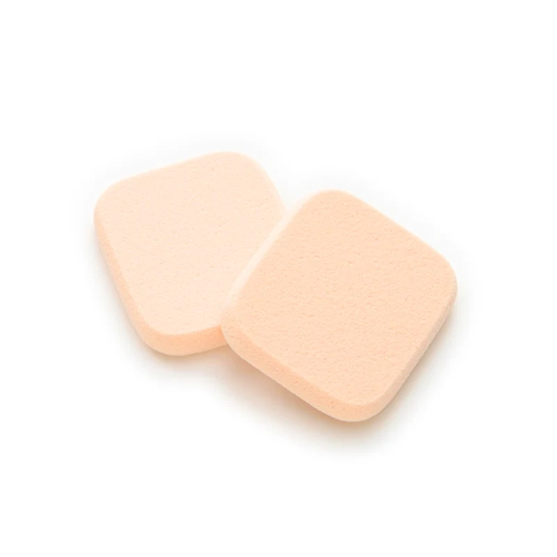 [Self-operated] Japan ROSY ROSA NBR Thick Rectangular Powder Puff (2-pack) - Soft and Elastic Sponge Powder Puff, Suitable for Dry and Wet Use