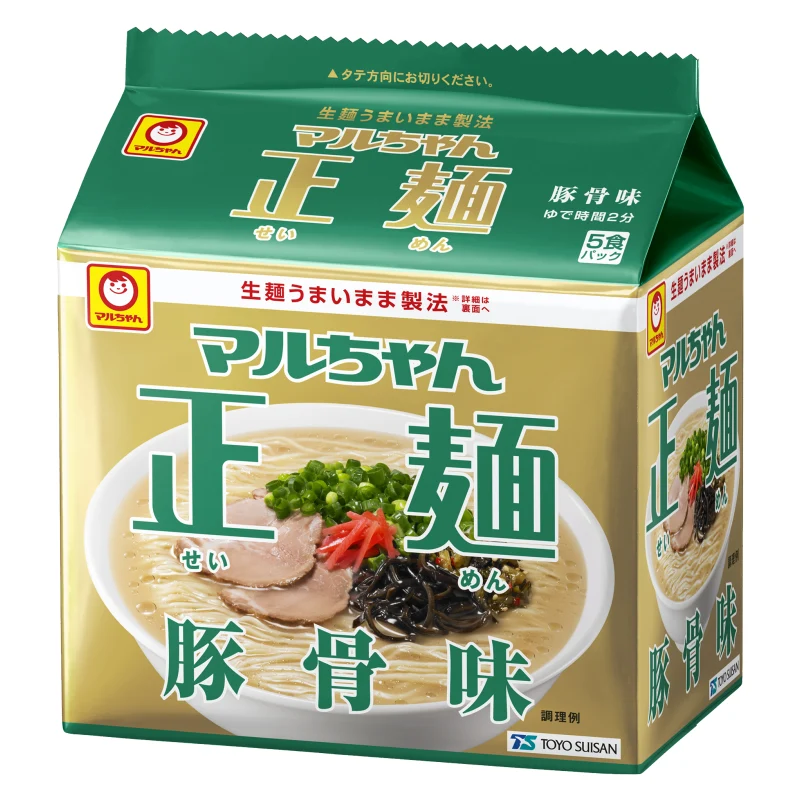 [Self-operated] Japan Toyo Suisan Seimen Tonkotsu Flavor 5-pack 88g*5 bags Instant Ramen/Mixed Noodles