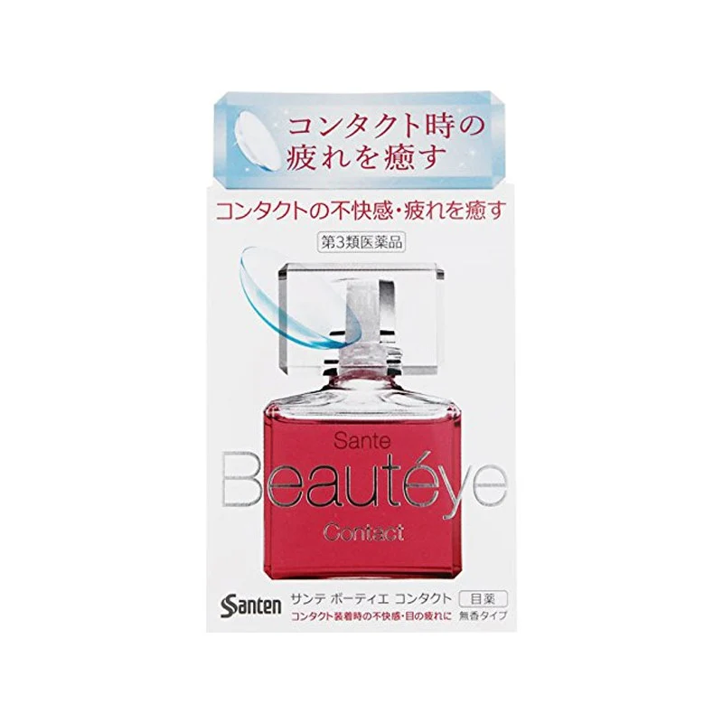 [Self-operated] Japan's Sante Beauteye Contact Lens Special 12ml Anti-redness and Anti-Fatigue Eye Drops