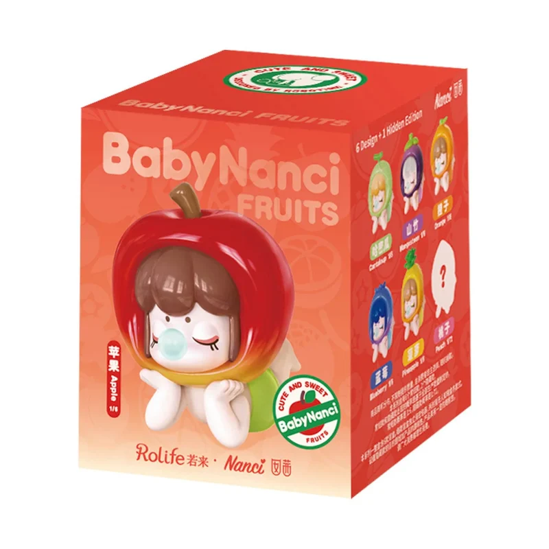 [Self-operated] Rolife Nanci Fruit Series Blind Box (1 box) - New Doll/Statue/Birthday Gift (Random Shipping)