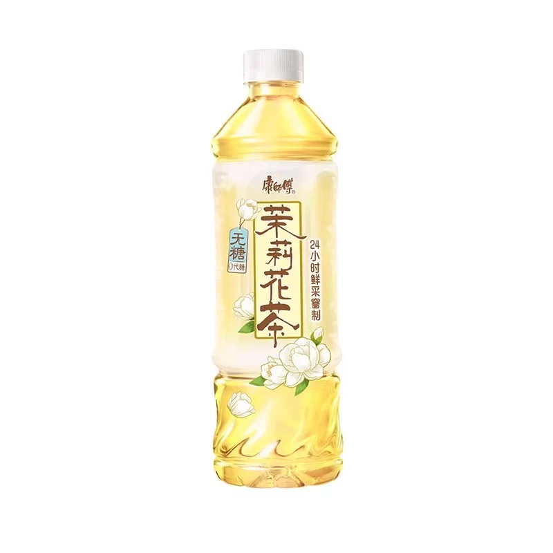 [Self-operated] Master Kong Sugar-Free Jasmine Tea 500ml (China) Jasmine Tea Beverage, Sugar-Free Tea Beverage