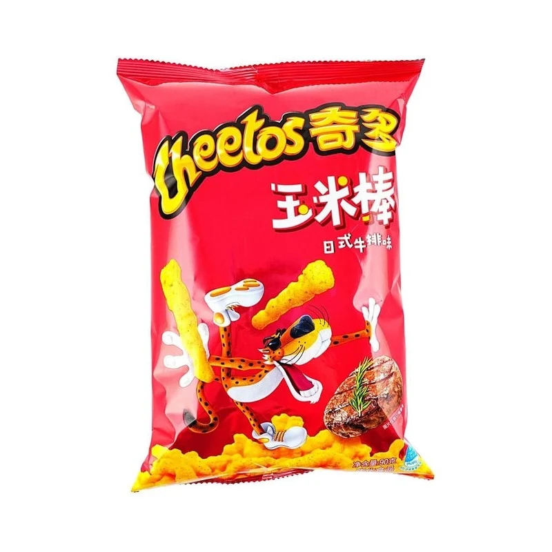 [Self-operated] Cheetos Corn Sticks (Japanese Steak Flavor) 90g Large Pack (Snacks)