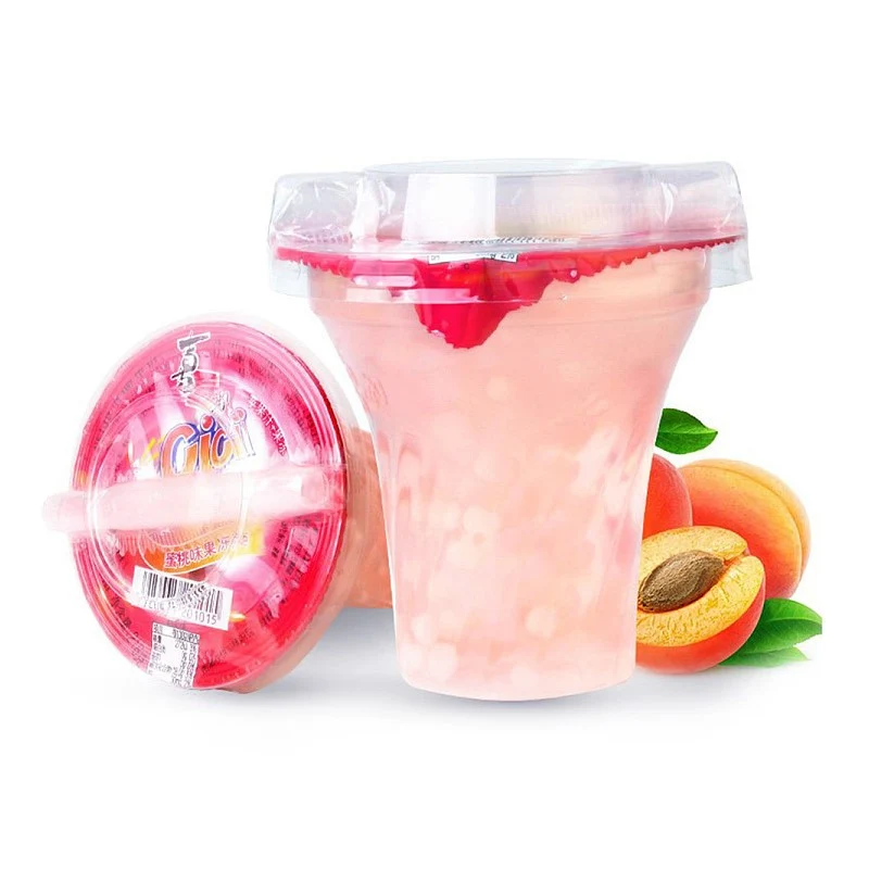 [Self-operated] Xizhilang CiCi Fruit Juice Jelly, Peach Flavor, 218g, Children's Snack, Jelly Pudding, Coconut Jelly Drink