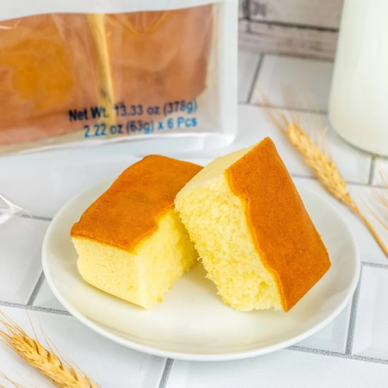 [Self-operated] Xingsheng Sugar-Free Cake (6 pieces, 378g) - Rich Egg Flavor, Soft and Fluffy, Perfect for Afternoon Tea, Nutritious Breakfast, or Leisure Snack