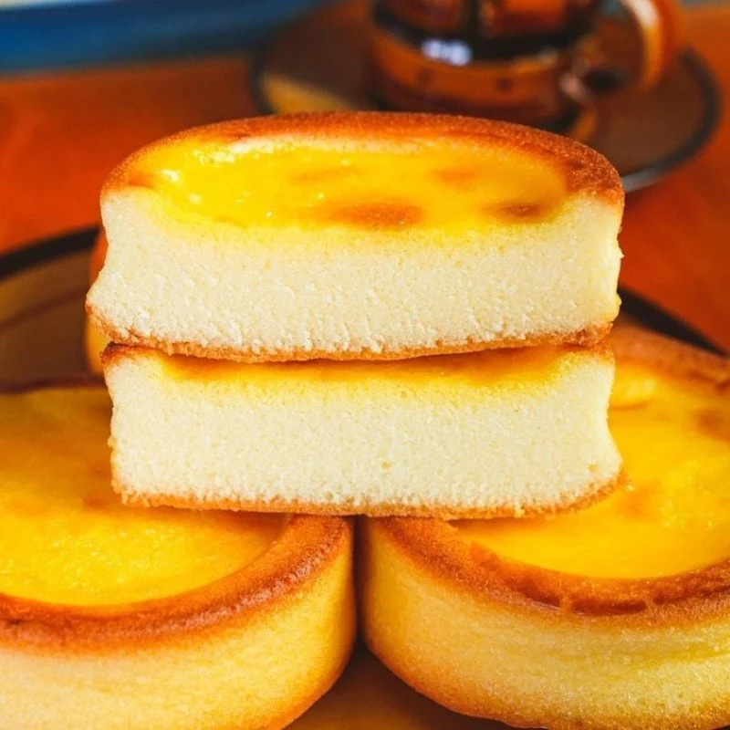 [Self-operated] Xingsheng Tart King Cake Cheese Egg Tarts (6 pieces, 300g) - Rich Cheese Flavor, Smooth and Tender, Soft and Fluffy, Perfect Afternoon Tea Snack, Nutritious Breakfast, Leisure Snack