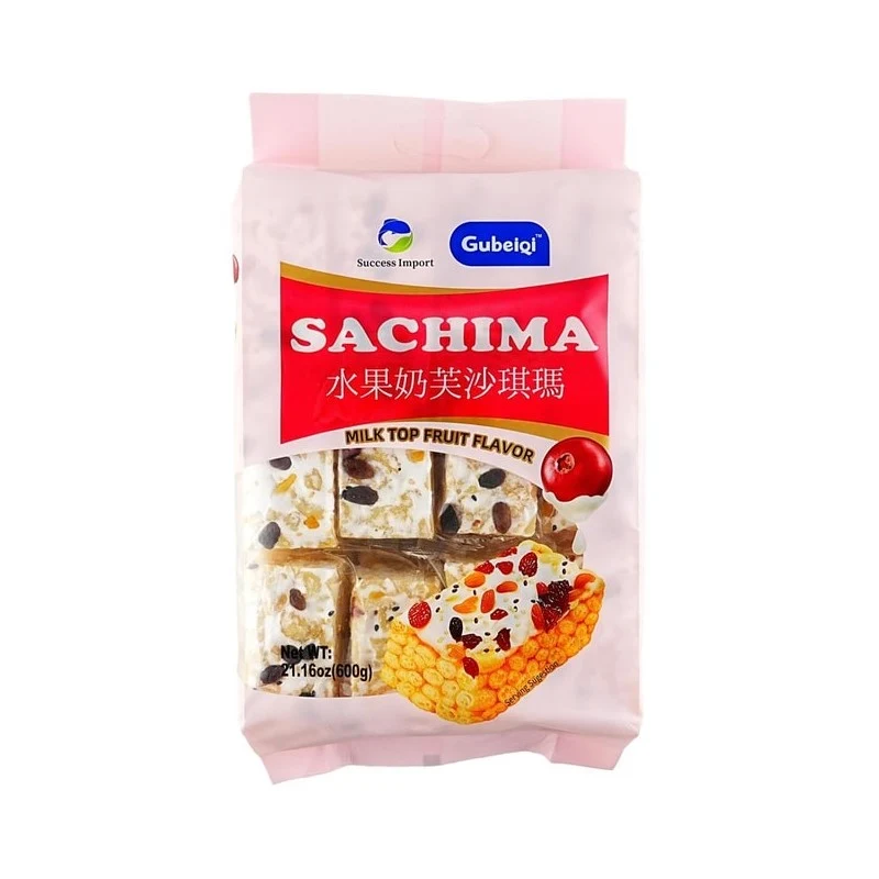 [Self-operated] Xingsheng Fruit Milk Puff Sachima 600g (Biscuit Cake, Nutritious Breakfast, Meal Replacement, Pastry, Afternoon Tea Snack, Office Snack)