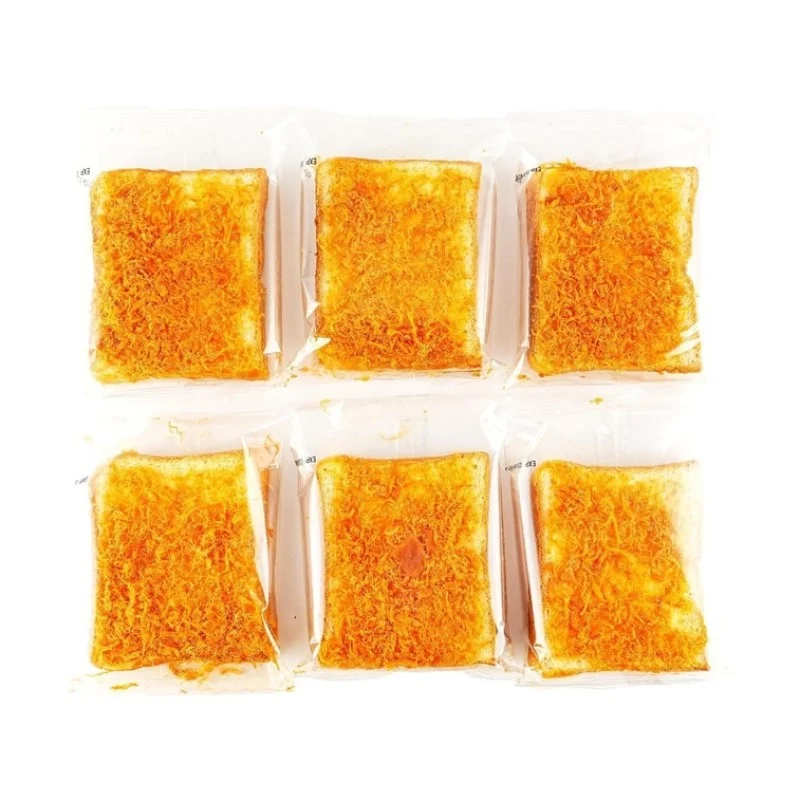 [Self-operated] Xingsheng Pork Floss Sandwich Toast (6 slices, 360g) - Soft, fluffy, and bursting with filling, perfect for afternoon tea, breakfast, or casual snacks.