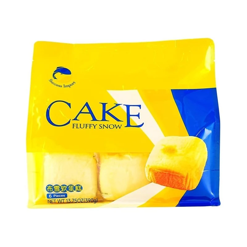 [Self-operated] Xingsheng Buxue Soft Cake (6 pieces, 390g) - Rich egg flavor, soft and fluffy, perfect for afternoon tea, breakfast, or casual snacks.