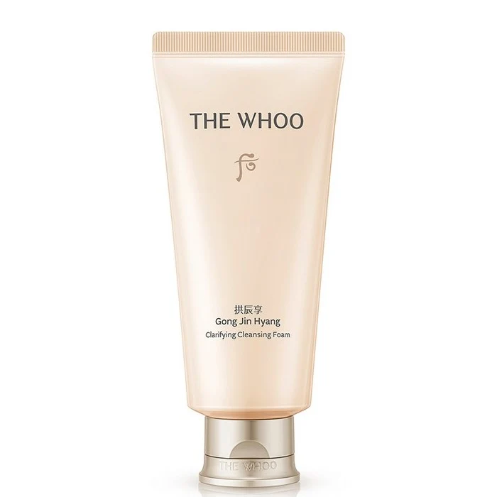 [Self-operated] THE HISTORY OF WHOO New Version Gongjinhyang Little Cloud Cleanser 180ml (Korea) - Rejuvenating, Clear, Cloud-like Feel, Non-Tightening, Suitable for Sensitive Skin