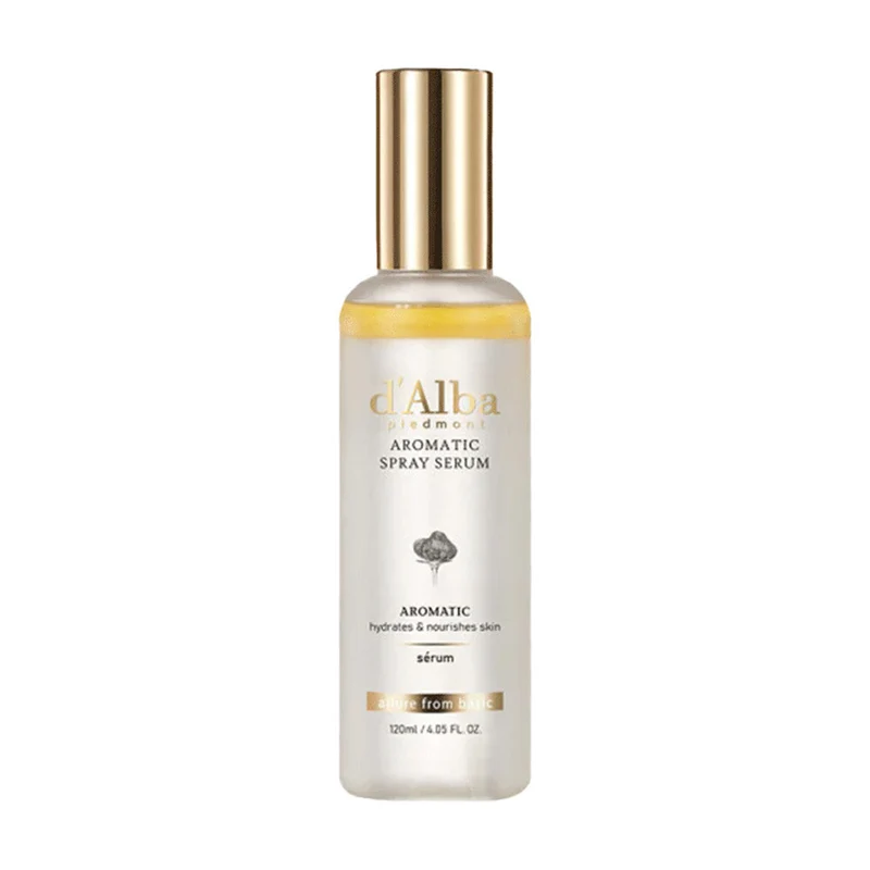 [Self-operated] d'Alba White Truffle Fragrant Skin Essence Spray (Korea) 120ml (Air Hostess Spray) - Pre-makeup moisturizing, water-oil formula to reduce fine lines, firm, moisturize, enhance elasticity, and hydrate.