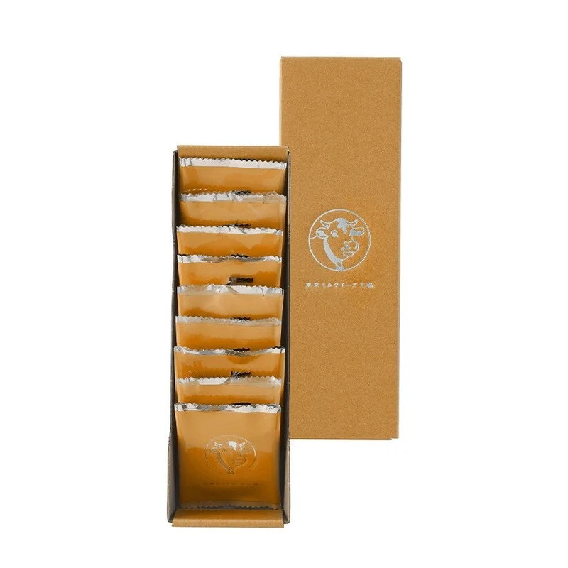 [Self-operated] Tokyo Milk Cheese Factory Japan New Version Limited Edition Chocolate Flavored Sandwich Biscuits (9 Pieces) Snack Gift Box