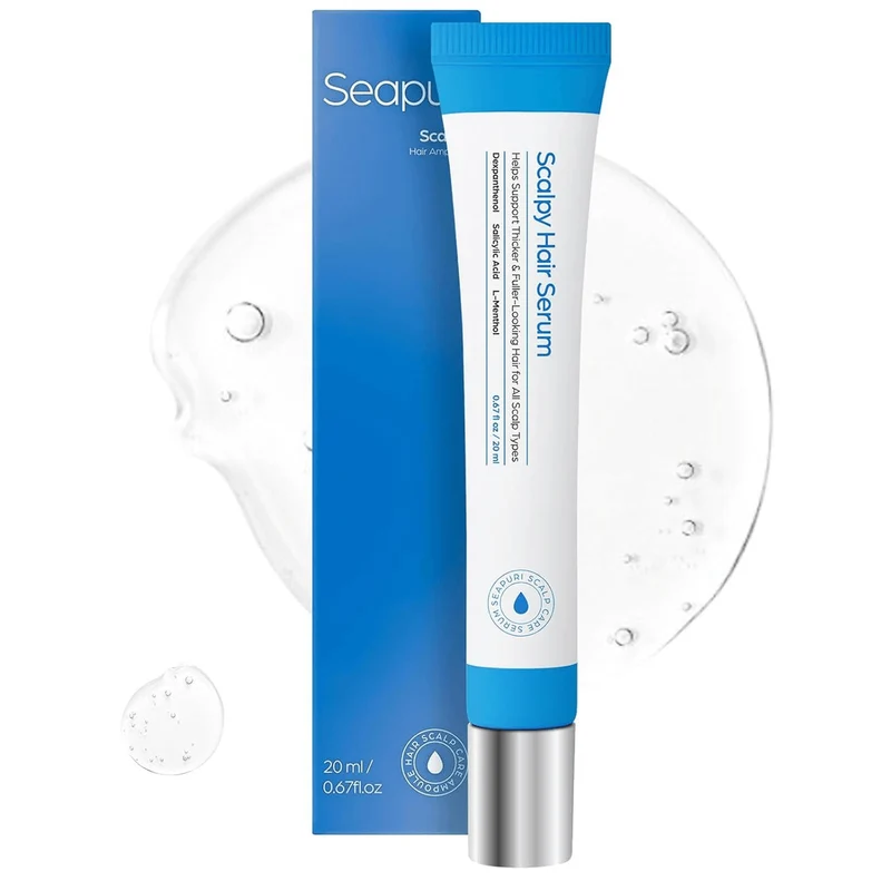 [Self-operated] SEAPURI Scalp Essence from Korea 20ml - Saves Hair Loss, Strengthens Hair, and Promotes Hair Growth
