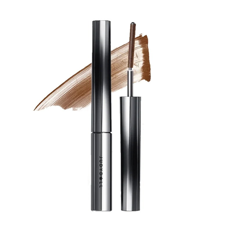[Self-operated] Judydoll 6° Curling Metal Mascara #02 Brown Tube Mascara - Waterproof, Lengthening, Smudge-proof