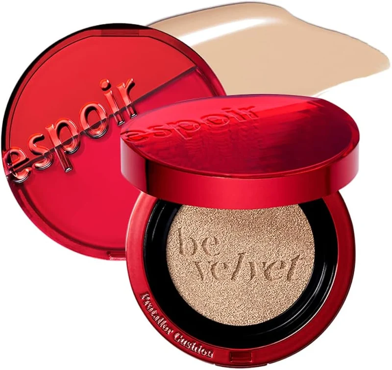 [Self-operated] ESPOIR Korean Red Velvet Cushion (with refill) #23 Beige SPF34 PA++ 13g*2