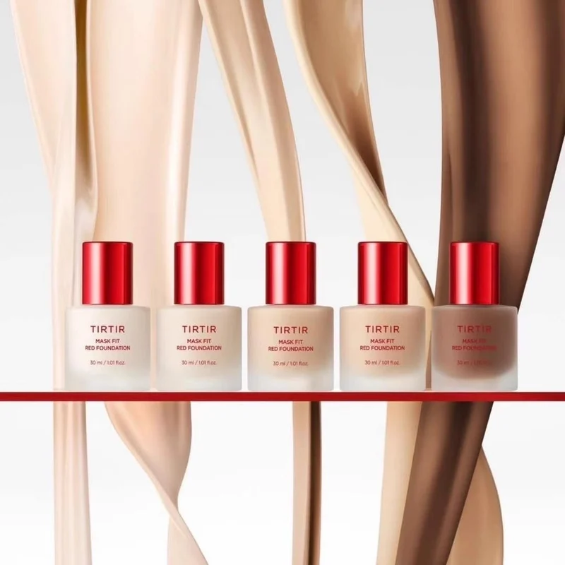 [Self-operated] TIRTIR Korean Concealer Foundation #15C 30ml - Smooth, Concealing, Sets Makeup, Long-Lasting, Moisturizing, Color Retention, and Isolation