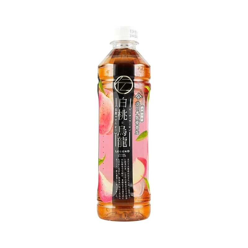 [Self-operated] Kitagawa Hanbei White Peach Oolong Tea (430ml) - Popular on Xiaohongshu, same style as Hong Kong convenience stores - low-sugar fruit tea