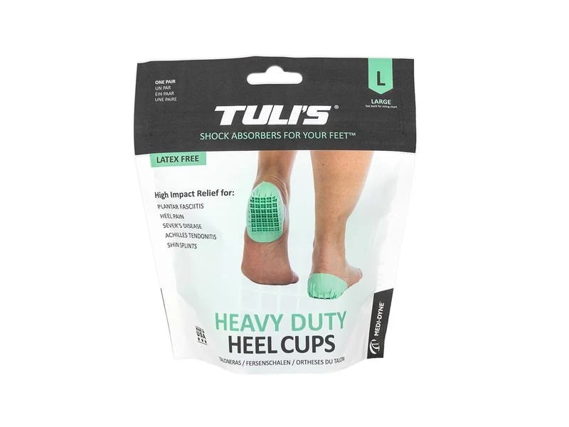 Tuli's Fersenkissen Sport Regular, grün, 1 Paar, ab 80kg Körpergewicht