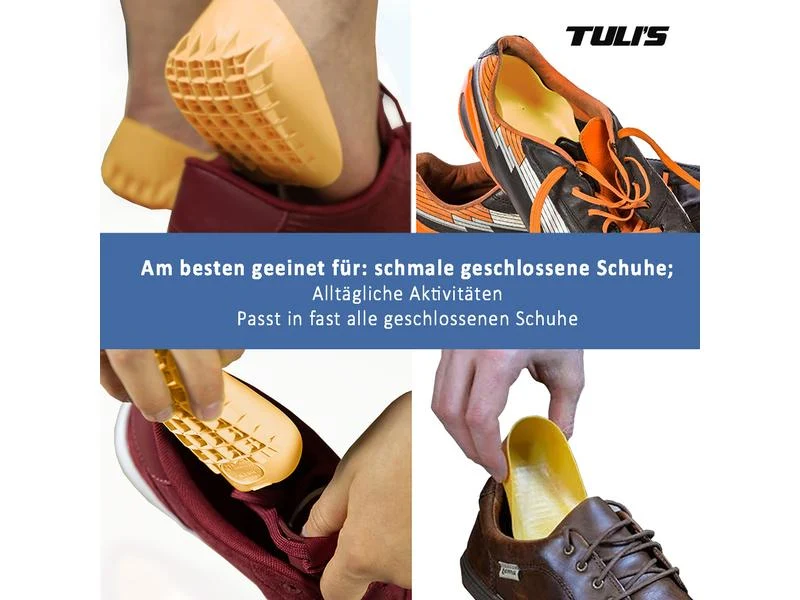 Tuli's Tulis Fersenkissen Classic Large, gelb, 1 Paar, ab 80kg Körpergewicht