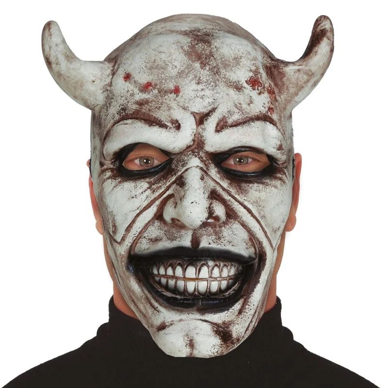 Dämon Raptor "Black Phone" Latexmaske