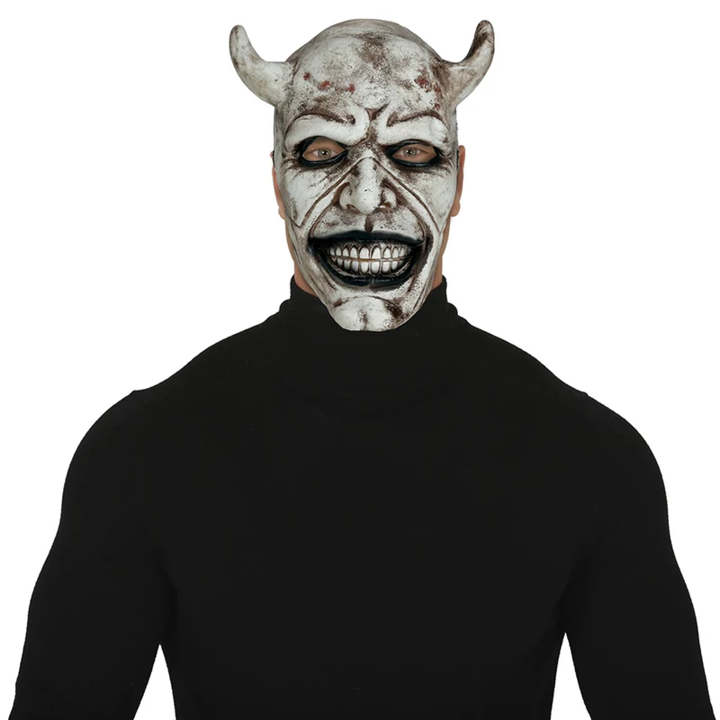 Dämon Raptor "Black Phone" Latexmaske