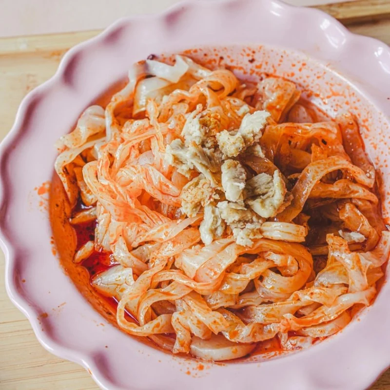 [Self-operated] China Zaba Deqi Xiang Rolled Noodles 300g, Shaanxi Specialty Instant Noodles, Breakfast, Fast Food, Dry Noodles, Dormitory Snacks, Ready to Eat