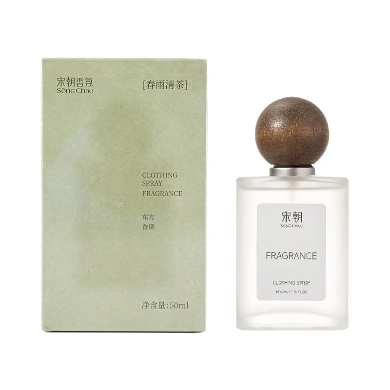 [Self-operated] Song Chao Clothing Fragrance Spray, Spring Rain Tea 50ml, Deodorant, Fragrance-Retaining, Odor-Eliminating, Mite-Removing, and Antibacterial
