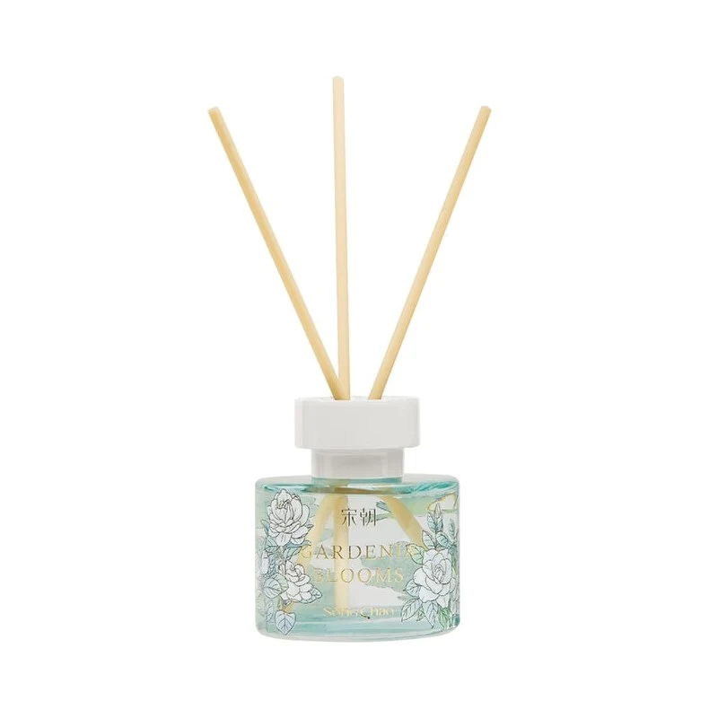 [Self-operated] Song Chao Floral Realm Series Flameless Aromatherapy Gardenia Fresh Floral Scent 120ml Air Freshener Balm Essential Oil Fragrance Flameless Diffuser Room Diffuser Air Freshener Fragrance Stick
