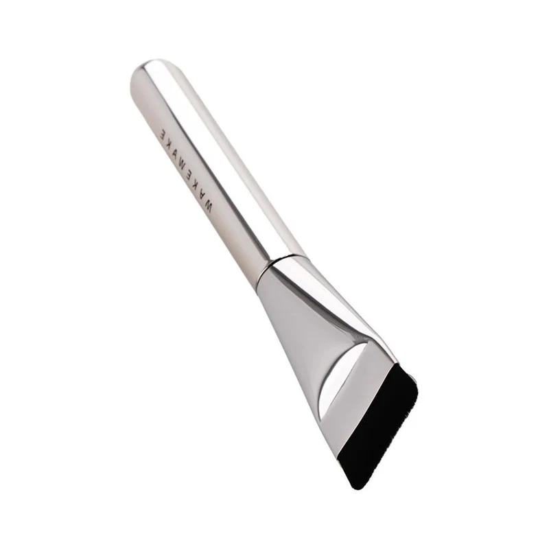 [Self-operated] Korean WAKEMAKE One-Stop Foundation Brush (1 piece) Flat head brush with no brush strokes, high coverage, makeup brush, flat head for concealing and contouring, ultra-thin and adheres well to the skin, mask brush