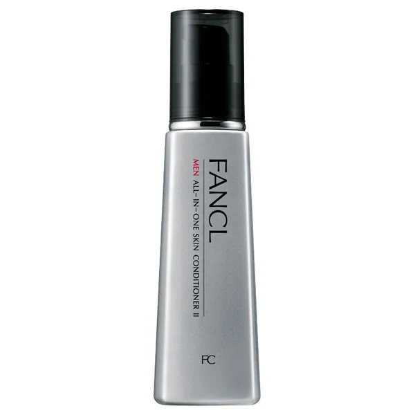[Self-operated] FANCL 3-in-1 Men's Comprehensive Lotion No. 2 (Moisturizing) 60ml (Water, Lotion, Essence) - Soothing, Repairing, and Deeply Hydrating