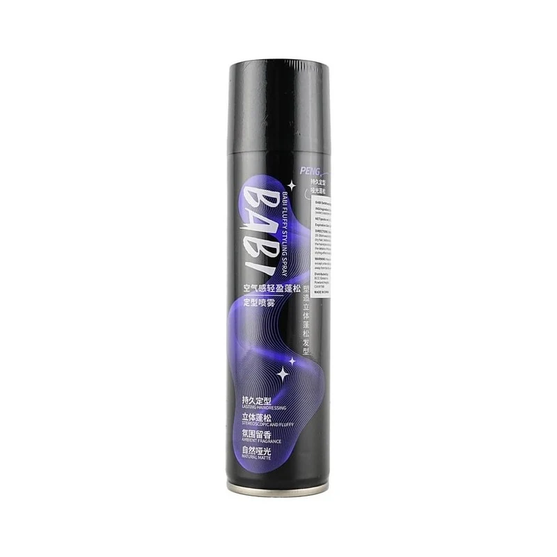 [Self-operated] BABI Airy Hair Styling Spray 120ml - Natural Volumizing High Crown Long-Lasting Dry Hair Styling Spray for Springy Hair
