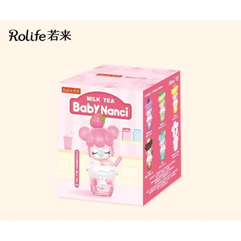 [Self-operated] Rolife Nanci Milk Tea Series Blind Box (1 box) - New Doll/Statue/Birthday Gift (Random Shipping)