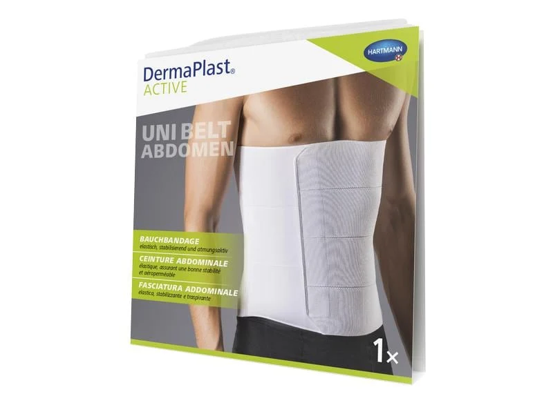 DermaPlast Active Bauchbandage, Uni Belt Abdomen, Höhe 24 cm, Grösse 2