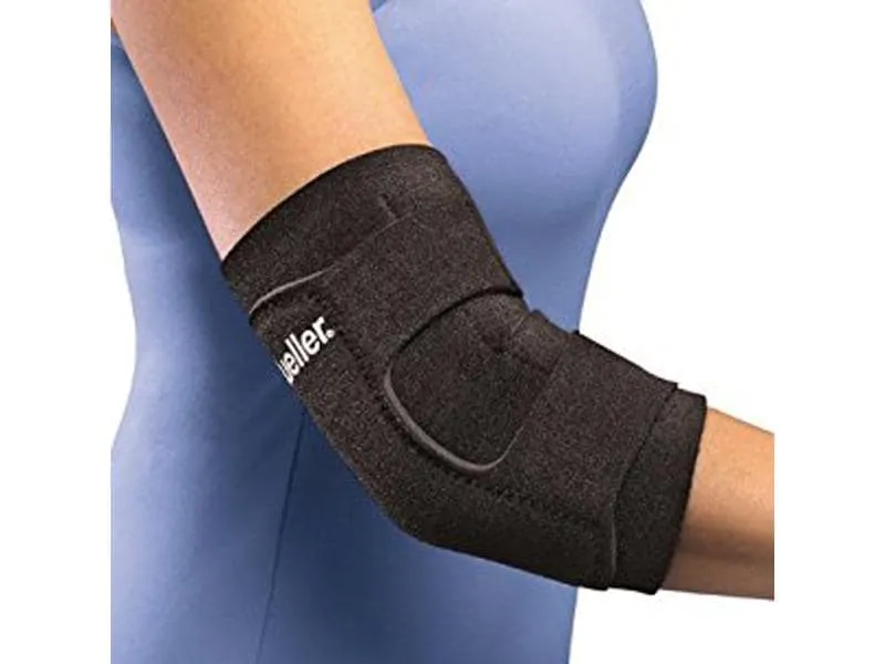 Mueller Ellbogenbandage verstellbar, schwarz, Universalgrösse
