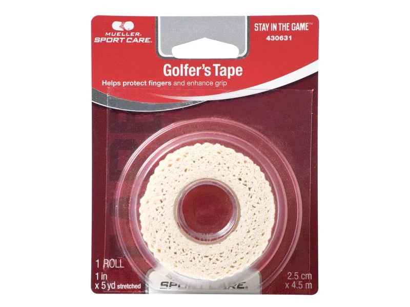 Mueller Golfers Tape, weiss, 2.5cm x 4.5m, 1 Rolle
