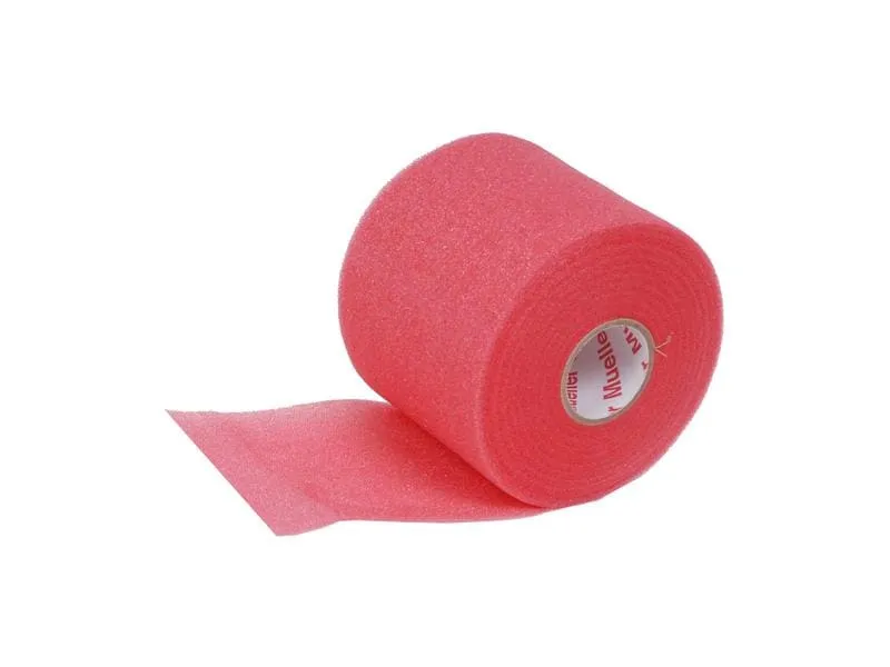 Mueller Polsterschaumbinde, rot, 6.4 cm x 27.5 m, 48 Stück