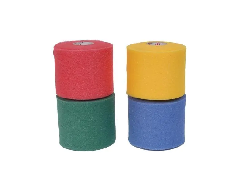 Mueller Polsterschaumbinde, rot, 6.4 cm x 27.5 m, 48 Stück