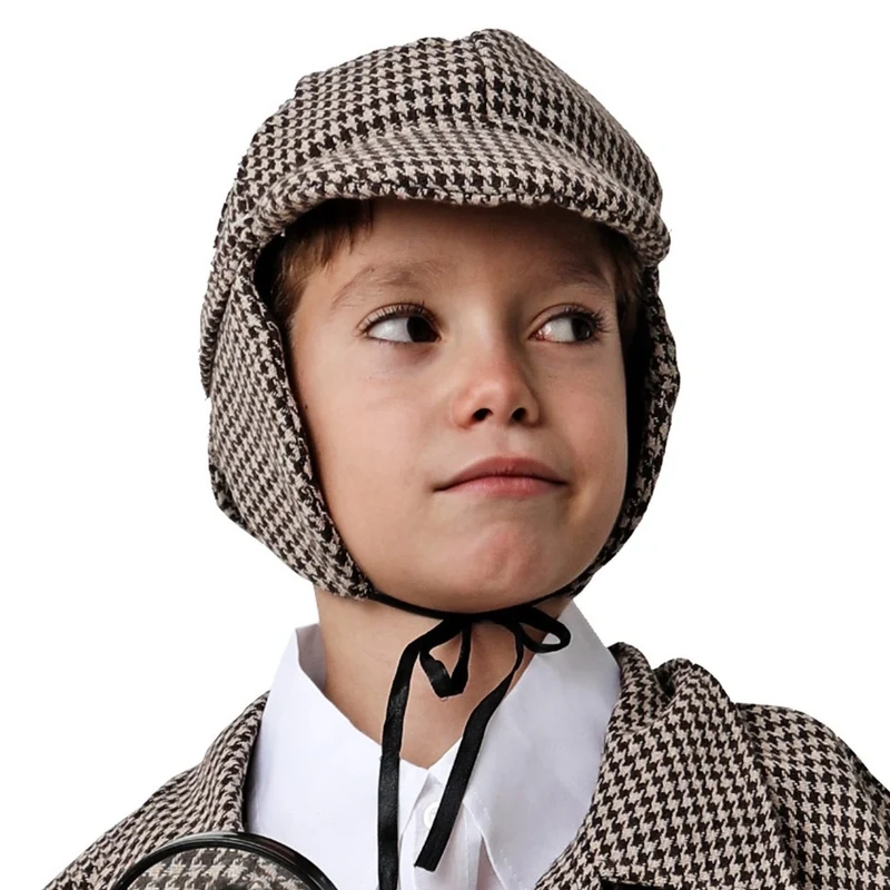 Sherlock Holmes Mütze für Kinder