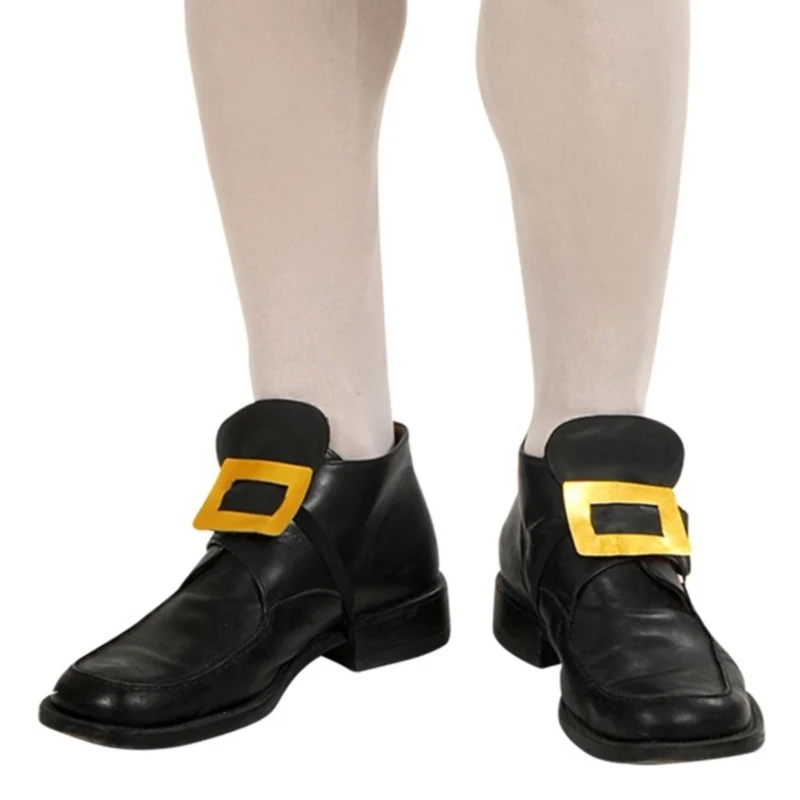 Goldene Schuhschnallen