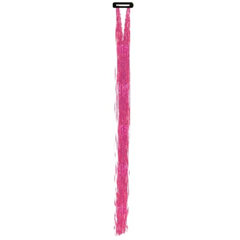 3er-Pack Glänzende Rosa Strähnen
