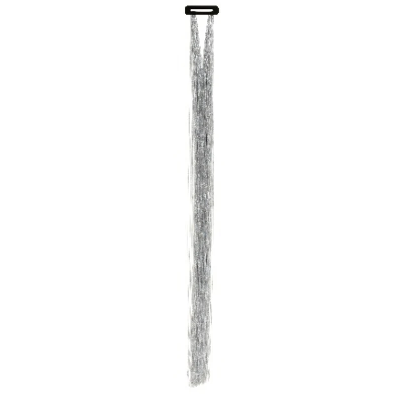 3er-Pack Glänzende Silber Strähnen