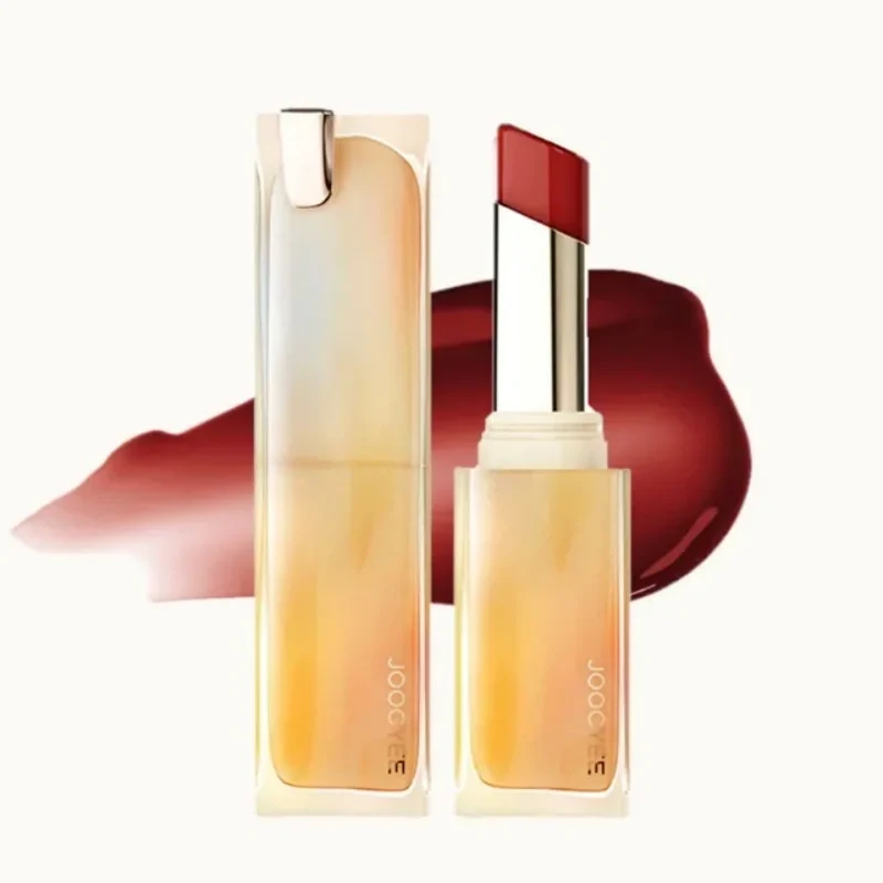 [Self-operated] Joocyee Fermented Film-Forming Crystal Lipstick #539 Cold Water Hill 3.5g, Glossy Glass Lips, Soft and Long-Lasting, Popular Lipstick, Lip Gloss, Lip Mud, Lip Balm