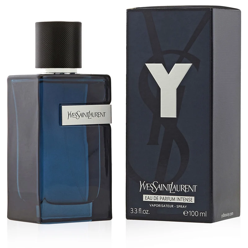 [Self-operated] YSL Saint Laurent Y Intense Eau de Parfum Spray, a pioneering men's fragrance EDP, classic fougère scent, 100ml, men's fragrance, birthday gift.