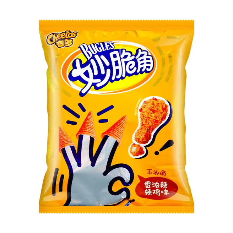[Self-operated] Cheetos Crispy Corner (Spicy Chicken Flavor) 65g (Chinese Style) - Snack, Crispy Corner, Suitable for Girls, Haidilao Snack, Puffed Food