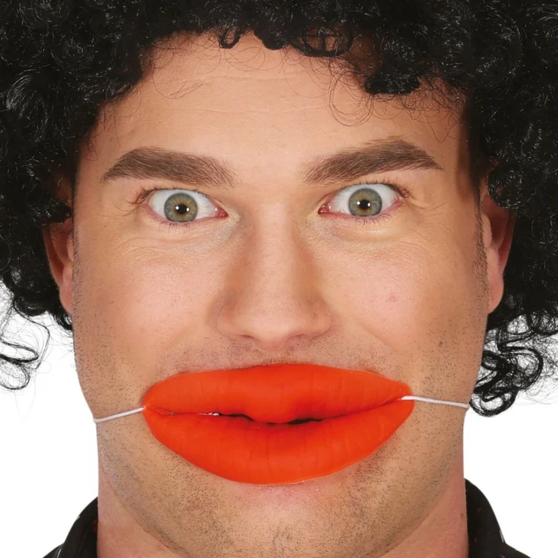 Latex-Lippen