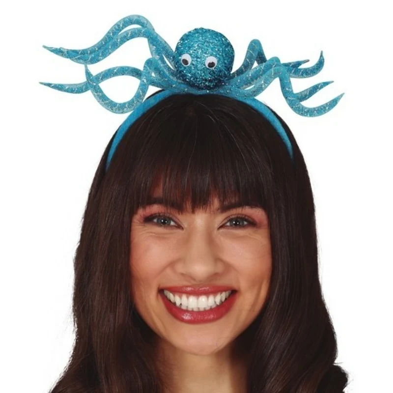 Glitzer-Oktopus-Haarreif