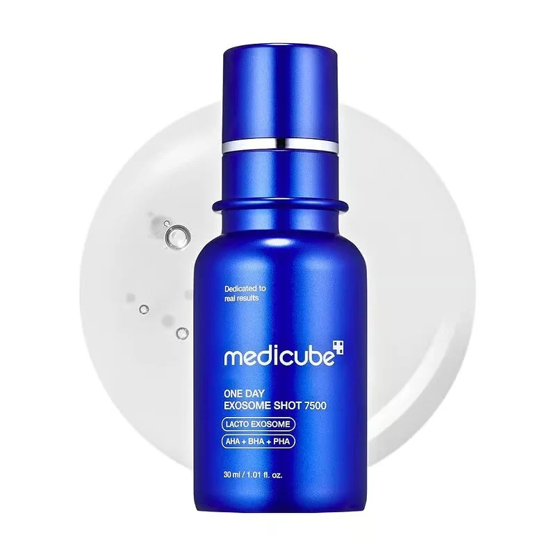 [Self-operated] Korean MEDICUBE Microneedle All-in-One Pore Refining Ampoule Essence 7500 30ml Microcrystalline Essence Shrinks Pores, Firms and Moisturizes