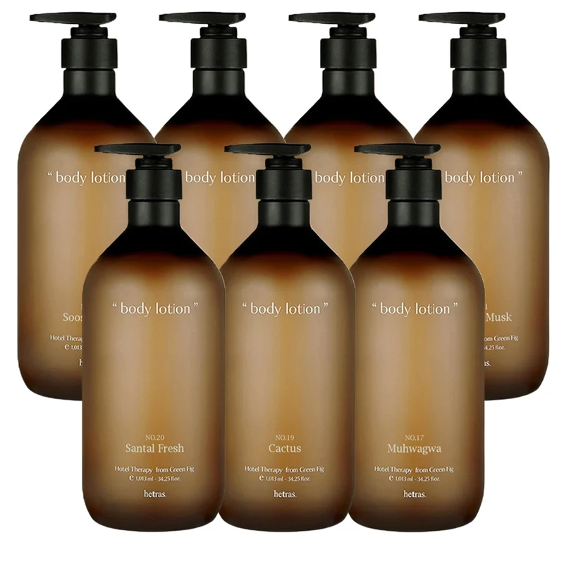 [Self-operated] HETRAS Woody Scented Body Lotion No. 20 Santal Fresh 1013ml (Korean) - Extra Large Size, Moisturizing, Non-sticky, Long-lasting Fragrance