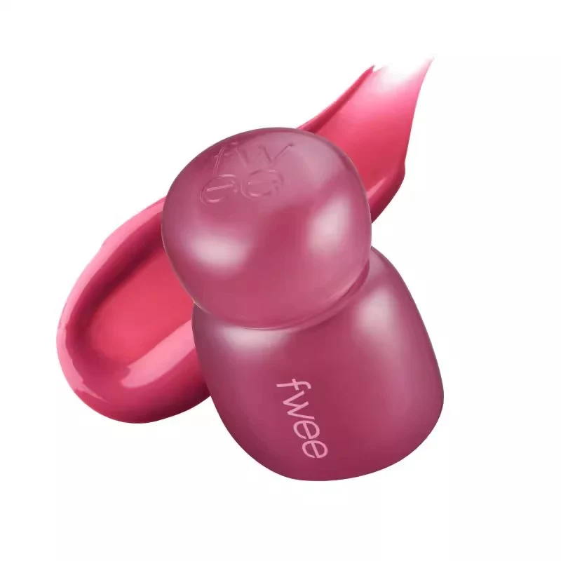 [Self-operated] Korean Fwee Pink Heart-locking Color Lip Dew Semi-matte 3.8g #M08 PIG PINK Matte Lip Glaze Lip Gloss Hydrating Lipstick Lip Gloss