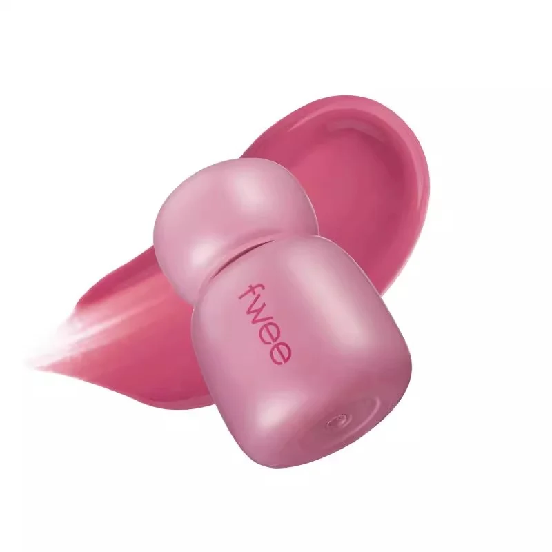 [Self-operated] Korean Fwee Pink Heart-locking Color Lip Dew Semi-matte 3.8g #M02 LILAC PINK Matte Lip Glaze Lip Gloss Hydrating Lipstick Lip Gloss